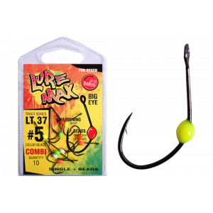 Крючки LureMax Trout LT37 # 5 Сombi (10шт) Крючки LureMax Trout LT37 # 5 Сombi (10шт)